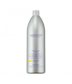 FarmaVita Балансуючий шампунь тривалої дії для жирної шкіри Amethyste Regulate Sebo Control Shampoo, 1000 мл