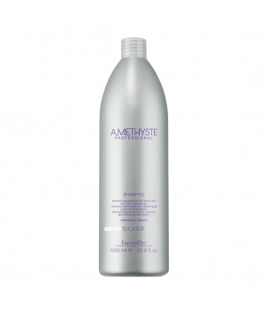 FarmaVita Оживлюючий шампунь для сивого і світлого волосся Amethyste Silver Shampoo, 1000 мл