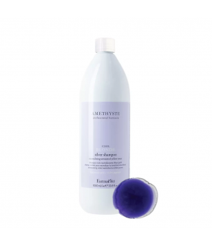 FarmaVita Шампунь для нейтралізації жовтизни Amethyste Cool Blonde Silver Shampoo, 1000 мл