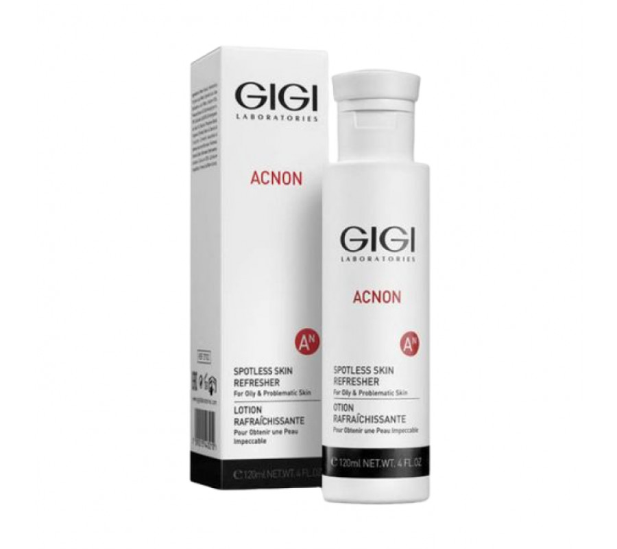 Очищувальний тонік для жирної й проблемної шкіри Acnon Spotless Skin Refresher Gigi, 120 мл