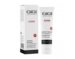 Нічний крем для жирної й проблемної шкіри Acnon Overnight Treatment Gigi, 50 мл