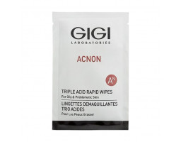 Влажные салфетки с кислотой Acnon Triple Acid Rapid Wipes Gigi, 30шт