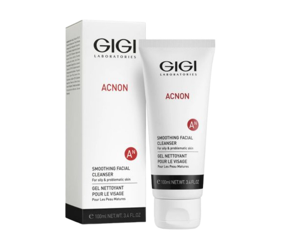Мило для чутливої ​​шкіри Smoothing Facial Cleanser, Acnon, Gigi, 100 мл
