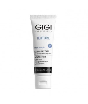 Живильний нічний крем для обличчя Texture Relief Night Care Gigi, 50 мл