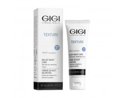 Живильний нічний крем для обличчя Texture Relief Night Care Gigi, 50 мл