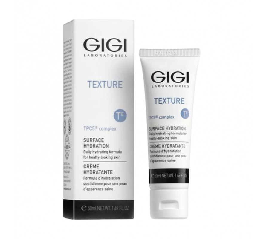 Зволожувальний крем для обличчя Texture Surface Hydration Gigi, 50 мл