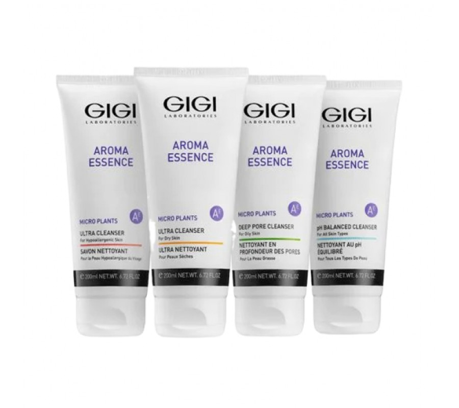Мыло для сухой кожи лица Aroma Essence Micro Plants Ultra Cleanser For Dry Skin Gigi, 200 мл