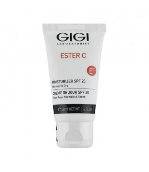 Денний зволожувальний крем SPF-20 Ester C Moisturizer Cream SPF-20 Gigi, 50 мл