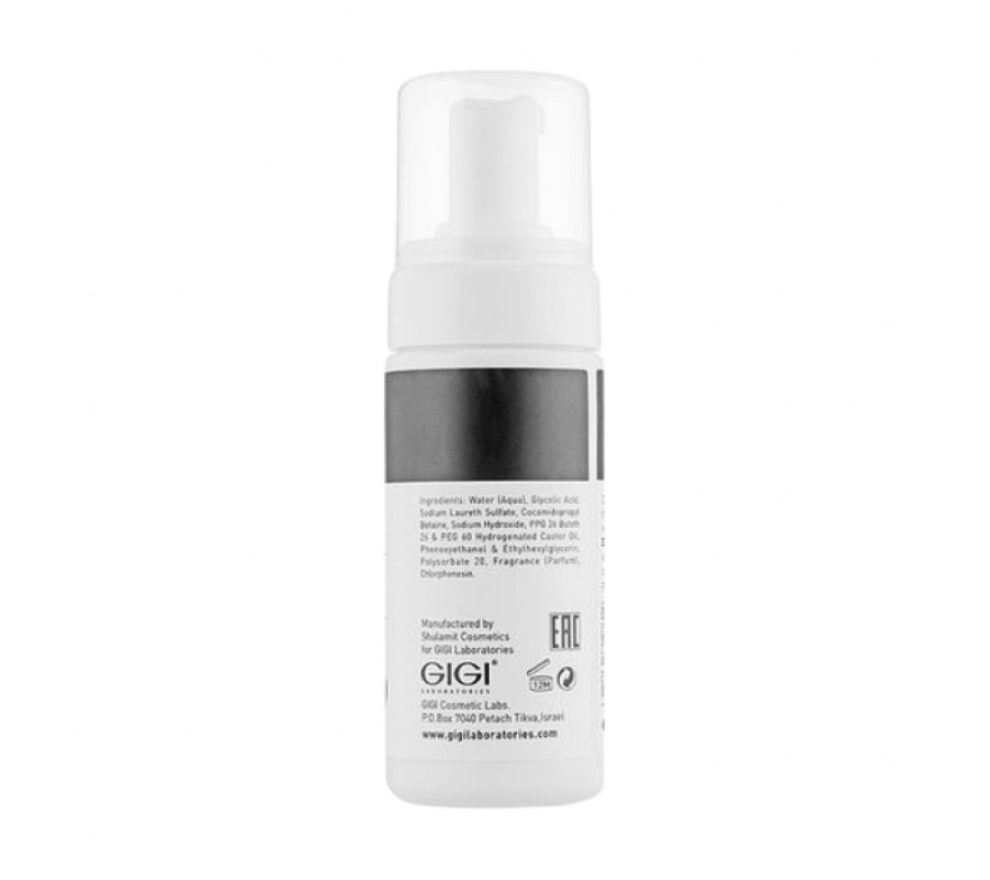 Очищающая пена из 10% гликолевой кислоты Retin A Foaming Cleanser 10% Glycolic Gigi, 120 мл