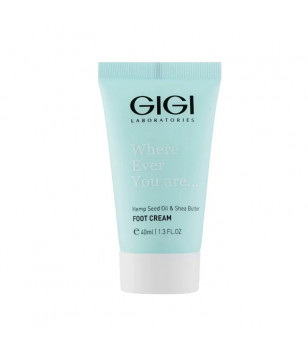 Крем для ног Hemp Seed Oil & Shea Butter Foot Cream Gigi, 40 мл