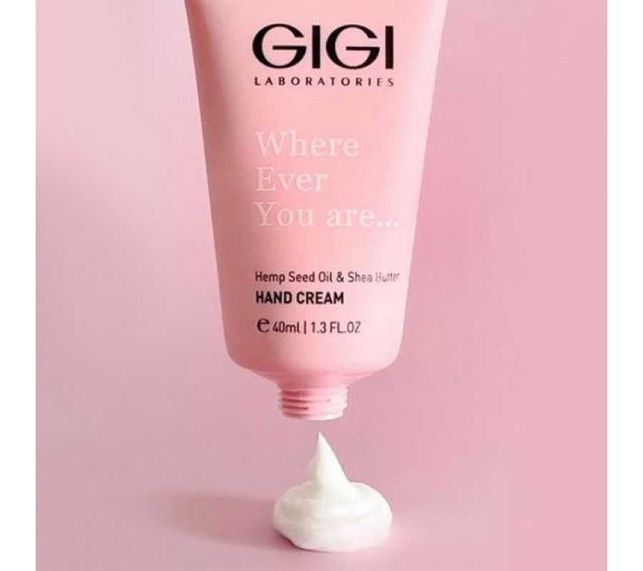 Крем для рук Hemp Seed Oil & Shea Butter Hand Cream Gigi, 40 мл