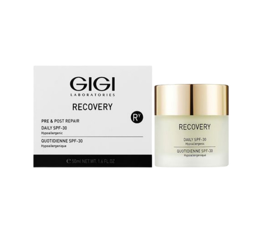 Зволожуючий крем з SPF-30 Recovery Daily SPF-30 Gigi, 50 мл