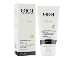 Платиновая маска для лица и зоны декольте City NAP Platinum Heating Mask Gigi, 75 мл