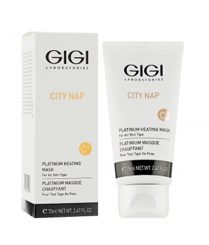 Платинова маска для обличчя й зони декольте City NAP Platinum Heating Mask Gigi, 75 мл