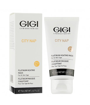 Платиновая маска для лица и зоны декольте City NAP Platinum Heating Mask Gigi, 75 мл