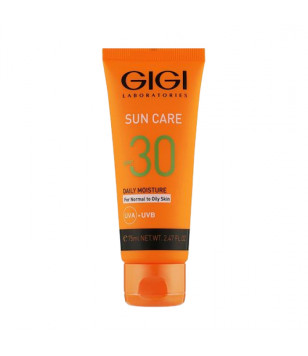 Захисний крем для нормальної й жирної шкіри Sun Care Daily Protector SPF-30 Oily Skin Gigi, 75 мл