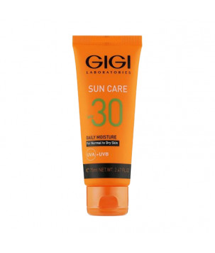 Крем сонцезахисний для сухої шкіри Sun Care Daily Protector For Dry Skin SPF-30 Gigi, 75 мл