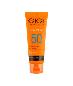 Захисний крем для тіла SPF-50 Sun Care Anti-Age Moisturizer SPF-50 Gigi, 75 мл