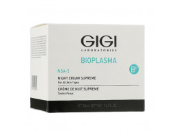 Нічний поживний крем Bioplasma Night Cream Supreme Gigi, 50 мл