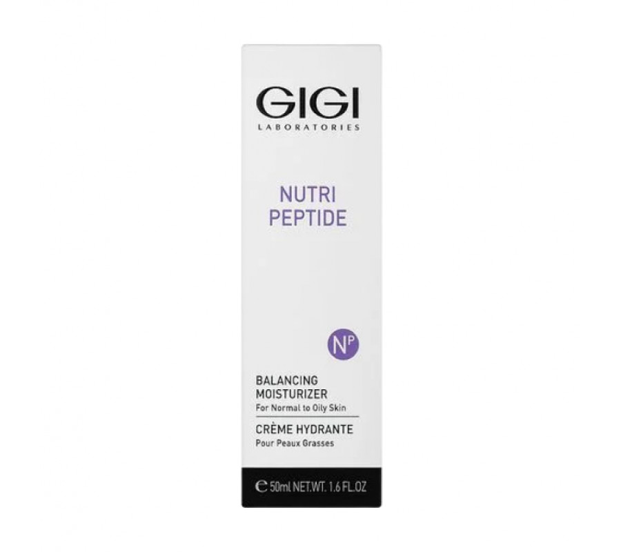 Пептидний крем для жирної і комбінованої шкіри Nutri-Peptide Balancing Moisturizer Oily Skin Gigi, 50 мл