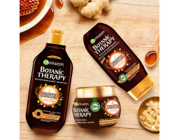 Garnier Botanic Therapy Імбирне відновлення — бальзам-ополіскувач для виснаженого та тонкого волосся, 200 мл