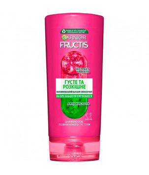 Бальзам-ополаскиватель для волос, лишенных густоты, "Густой и роскошный" Garnier Fructis, 200 мл