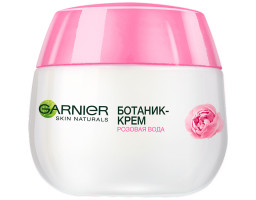 Ботаник-крем для лица для сухой и чувствительной кожи с розовой водой Garnier, 50 мл