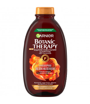Восстановительный шампунь для истощенных и даже тонких волос "Имбирное Восстановление" Garnier Botan