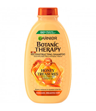 Восстанавливающий шампунь "Мед и прополис" для очень поврежденных, секущихся волос Garnier Botanic T