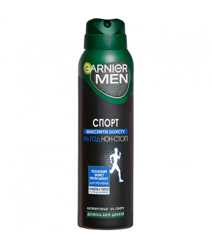 Дезодорант-спрей для чоловіків "Спорт" Garnier, 150 мл