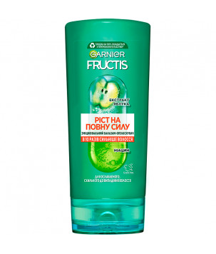 Зміцнюючий бальзам-ополіскувач "Ріст на повну силу" Garnier Fructis, 200 мл