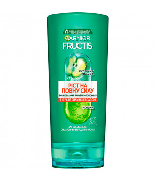 Укрепляющий бальзам-ополаскиватель "Рост в полную силу" Garnier Fructis, 200 мл
