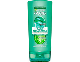 Garnier Fructis "Алоє Аква Бомба" — зміцнювальний бальзам-ополіскувач для нормального волосся, 200 мл