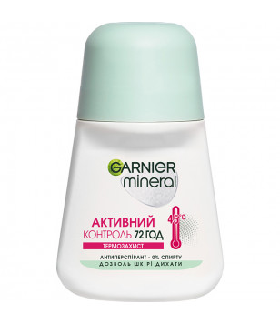 Кульковий дезодорант-антиперспірант "Активний контроль. Термозахист" Garnier, 50 мл