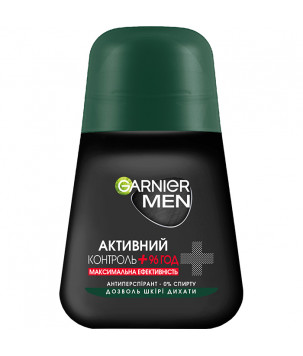 Кульковий  дезодорант-антиперспірант для тіла для чоловіків "Активний Контроль +" Garnier, 50 мл