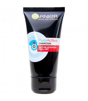 Маска-плівка проти чорних цяток "Чиста шкіра актив з вугіллям" Garnier, 50 мл