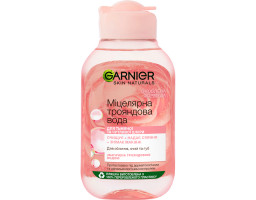 Мицеллярная вода с экстрактом розовой воды Garnier, 100 мл