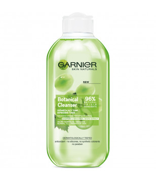 Освежающий тоник с экстрактом винограда для нормальной и смешанной кожи Garnier, 200 мл