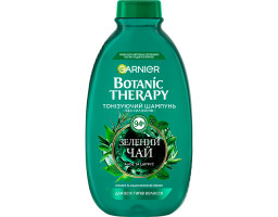 Тонізуючий шампунь для всіх типів волосся "Зелений чай, алое та цитрус" Garnier Botanic Therapy, 400 мл
