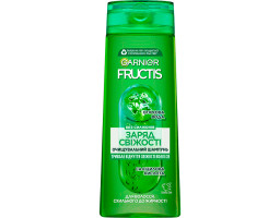 Шампунь для волосся "Заряд свіжості" для волосся, схильного до жирності Garnier Fructis, 400 мл