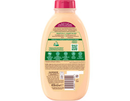 Шампунь для слабкого, схильного до випадіння волосся "Касторова Олія і Мигдаль" Garnier Botanic Therapy, 400 м