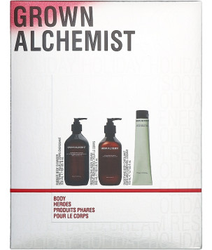 Grown Alchemist Набор для ухода за телом (b/cr/300ml + sh/gel/300ml + b/exfoliant/170ml)