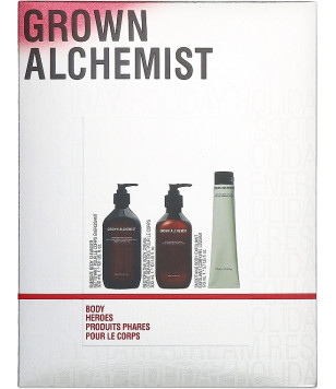 Grown Alchemist Набір для догляду за тілом (b/cr/300ml + sh/gel/300ml + b/exfoliant/170ml)