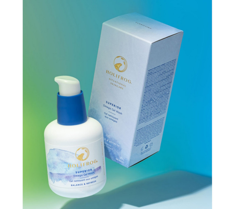 Живильний гель для вмивання Superior Omega Nutritive Gel Wash HoliFrog, 150 мл