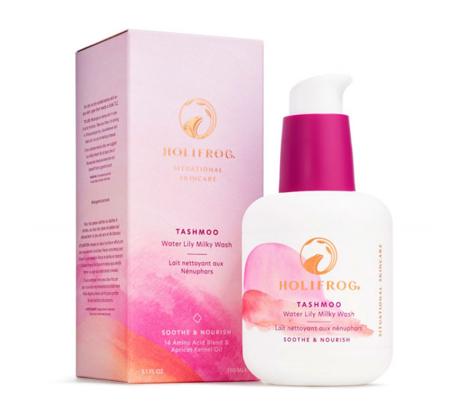 Поживне молочко для вмивання Tashmoo Water Lily Milky Wash HoliFrog, 150 мл