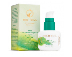 Нічна сироватка для обличчя з кислотами Halo AHA+BHA Evening Serum HoliFrog, 30 мл