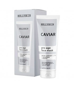 Hollyskin Маска для обличчя з чорною ікрою Caviar Face Mask, 100 мл