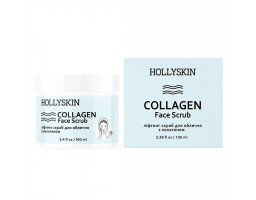 Hollyskin Collagen — скраб для лица с коллагеном, 100 мл