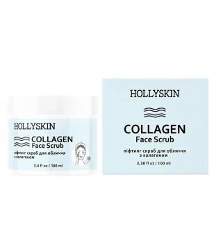 Hollyskin Скраб для обличчя з колагеном Collagen Face Scrub, 100 мл