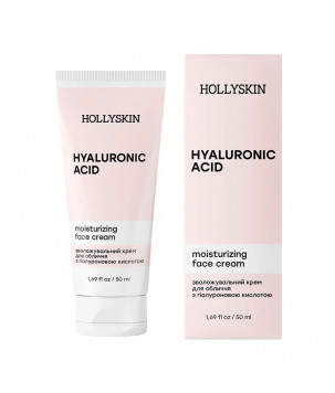 Hollyskin Увлажняющий крем для лица с гиалуроновой кислотой Hyaluronic Acid Face Cream, 50 мл